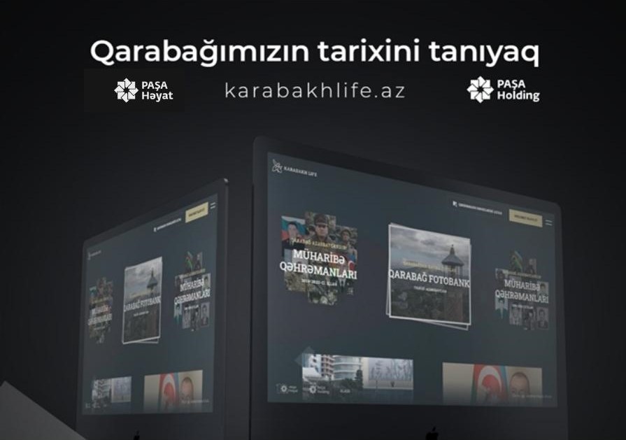 Продолжает работу крупнейший информационный фотобанк, посвященный Карабаху и Шехидам, www.karabakhlife.az