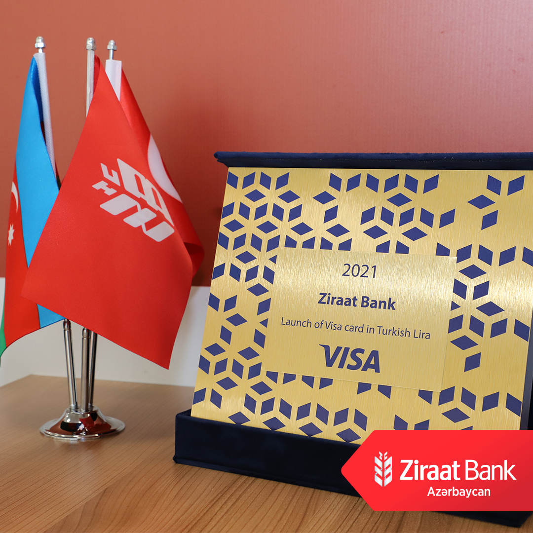 Ziraat Bank Azərbaycan beynəlxalq ödəniş sistemi tərəfindən mükafatlandırıldı