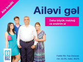 AİLƏVİ GƏL, DAHA BÖYÜK KREDİT MƏBLƏĞİ VƏ ENDİRİM AL!